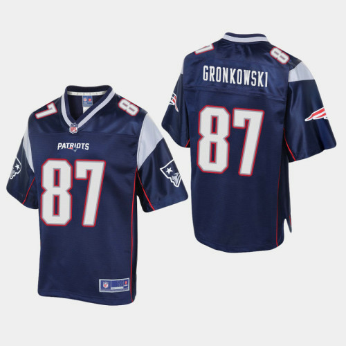 rob gronkowski stitched youth jersey