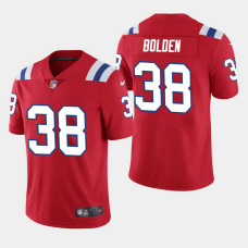 New England Patriots #38 Brandon Bolden Vapor Untouchable Limited Jersey - Red