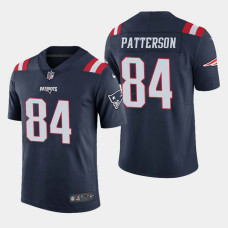 New England Patriots #84 Cordarrelle Patterson Color Rush Limited Home Jersey - Navy