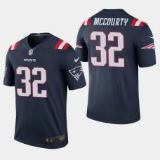 New England Patriots #32 Devin McCourty Color Rush Legend Home Jersey - Navy