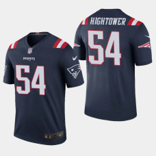 New England Patriots #54 Dont'a Hightower Color Rush Legend Home Jersey - Navy
