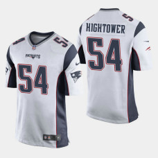 New England Patriots #54 Dont'a Hightower Game Away Jersey - White