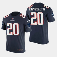 New England Patriots #20 Gino Cappelletti Color Rush T- Shirt - Navy