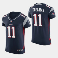 New England Patriots #11 Julian Edelman Elite Home Jersey - Navy