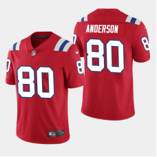New England Patriots #80 Stephen Anderson Vapor Untouchable Limited Jersey - Red