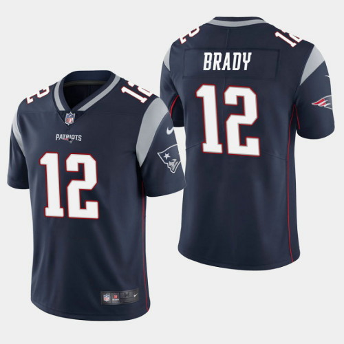 بطاقة منافذ New England Patriots #12 Tom Brady Vapor Untouchable Limited Home ... بطاقة منافذ