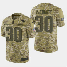 New England Patriots #30 Jason McCourty 2018 Salute to Service Limited Jersey - Camo