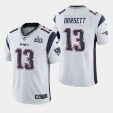 محل العاب في المدينة المنورة New England Patriots #13 Phillip Dorsett Super Bowl LIII Game Away ... محل العاب في المدينة المنورة