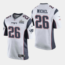 احمر كرزي Women New England Patriots #26 Sony Michel Super Bowl LIII ... احمر كرزي