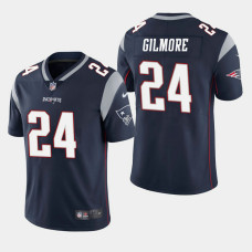New England Patriots #24 Stephon Gilmore Vapor Untouchable Limited Home Jersey - Navy