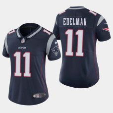 Women's New England Patriots #11 Julian Edelman Vapor Untouchable Limited Home Jersey - Navy