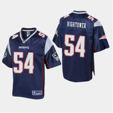 Youth New England Patriots #54 Dont'a Hightower Pro Line Home Jersey - Navy